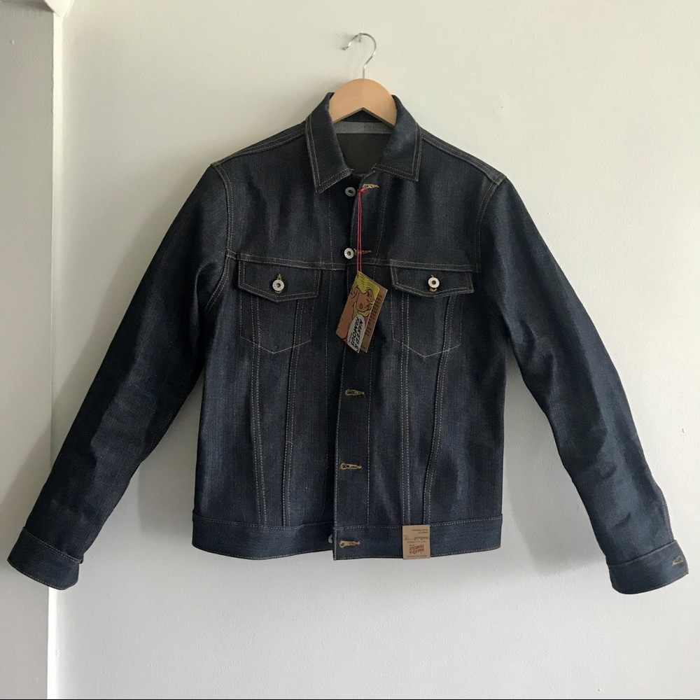 Naked & Famous Left Hand Twill Denim Jacket
